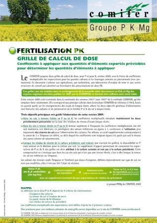 fertilisation phos