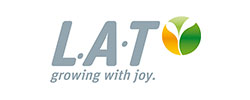 logo L-A-T Growing with joy
