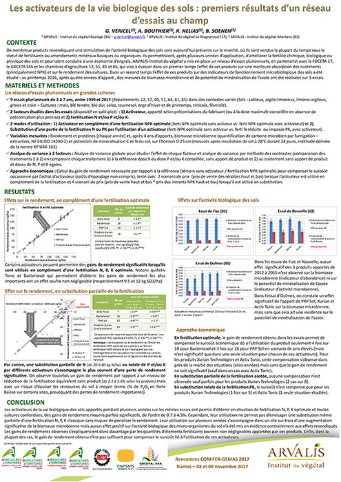 poster 13e Rencontres Comifer-Gemas 2017 - SOENEN