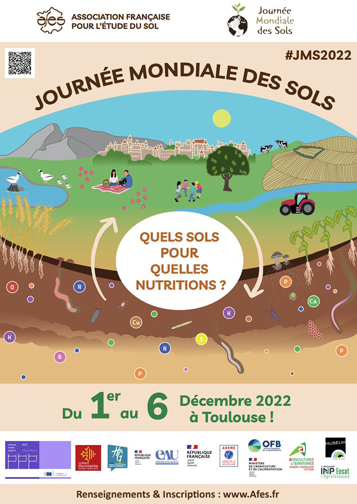 Afes Affiche 2022 de la Journée mondiale des sols