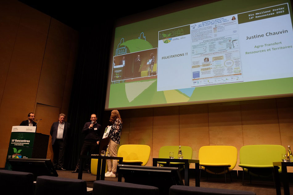 16e rencontres 2023 - Remise prix lauréat Poster
