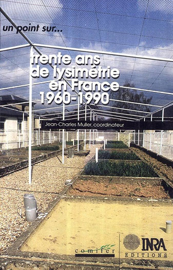 Livre 30 ans de lysimetrie en france 1960-1990